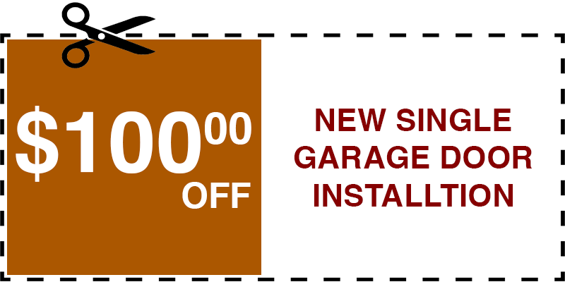 100 off garage door repair Laurelton
