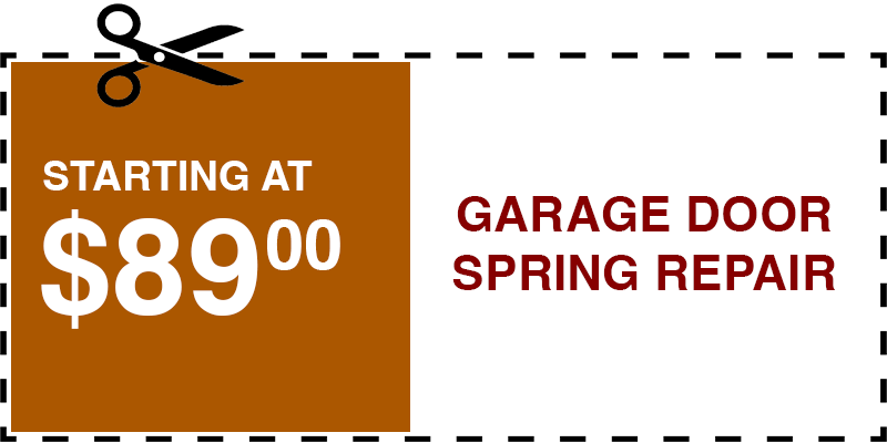 89 garage door SPRING repair Laurelton