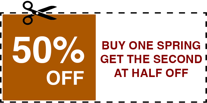 HALF OFF GARAGE SPRING Laurelton